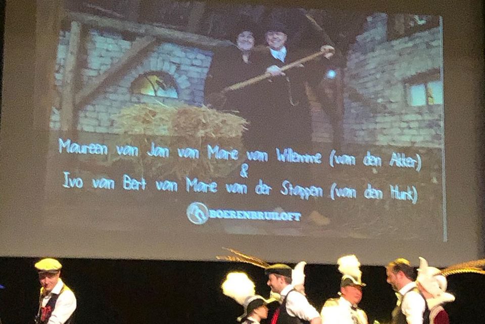 Boerenbruidspaar Krullendonk