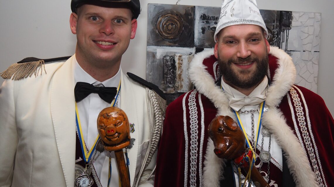 Ries Windmuller en Gijs FaessenPorcus LI en Adjudant in Krullendonk